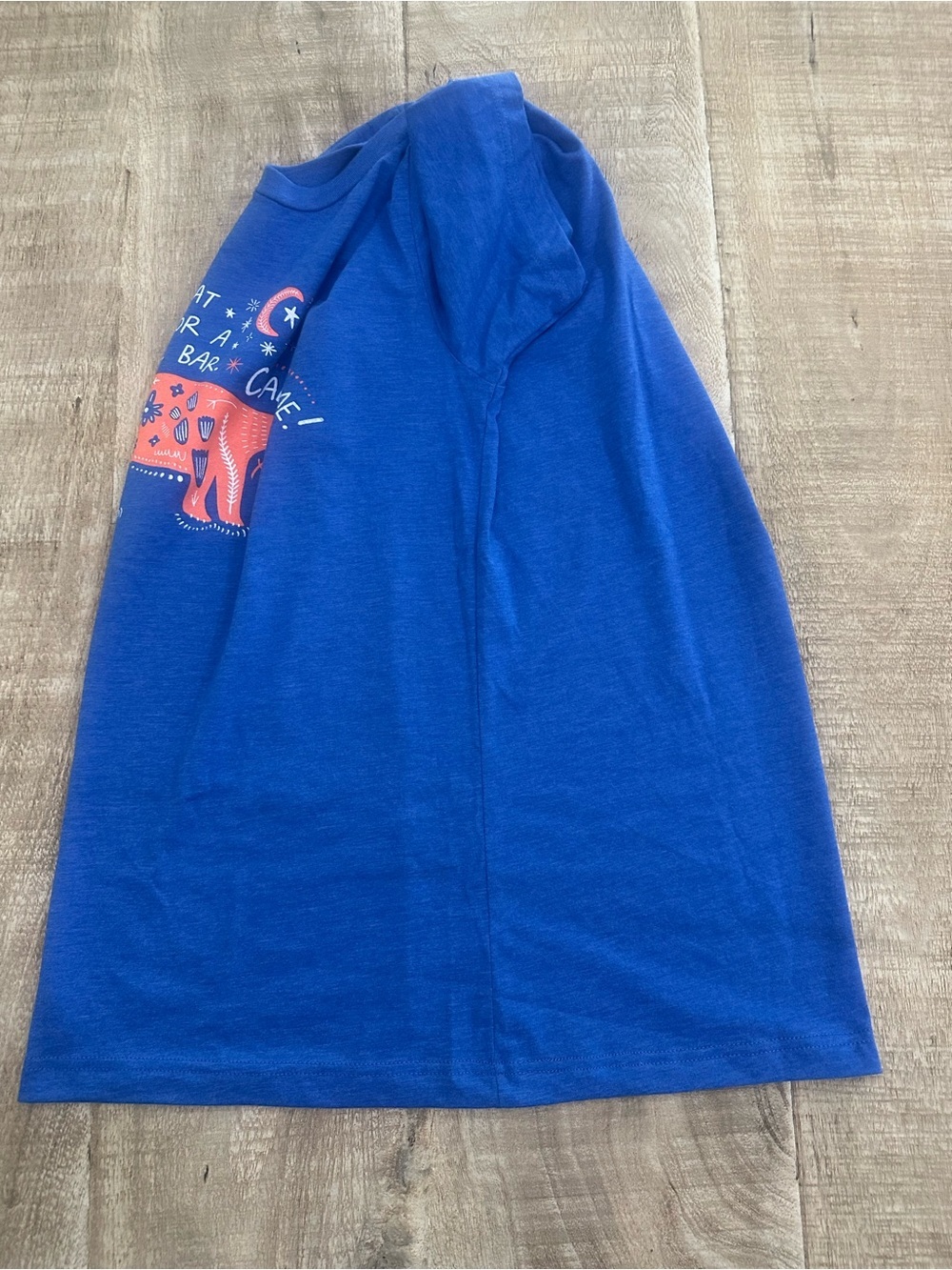 Smartass & Sass “Klondike Bar” Graphic Tee | Bella + Canvas | Heather True Royal - Picture 14 of 16